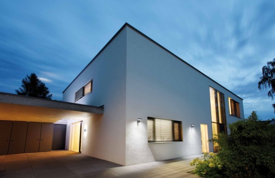 Aussenbeleuchtung bei Elektro Kotz in Maihingen