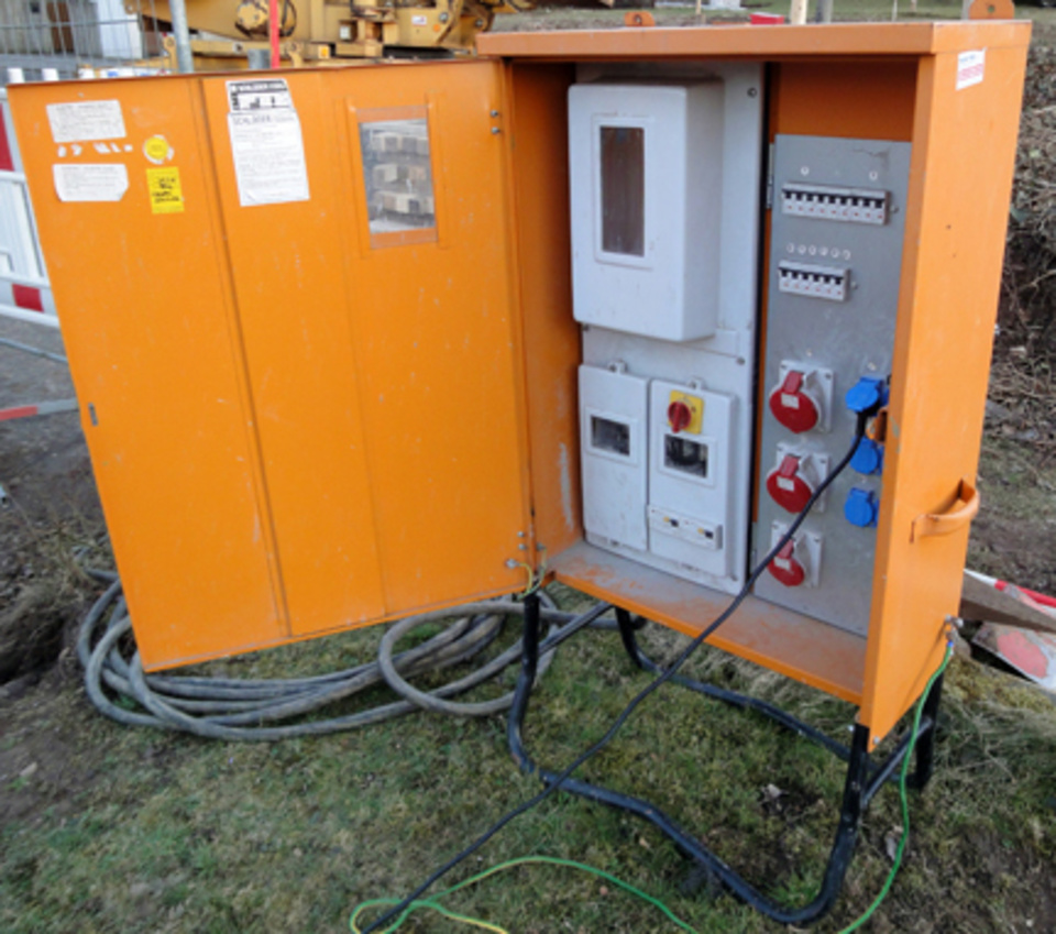 Baustromkasten bei Elektro Kotz in Maihingen