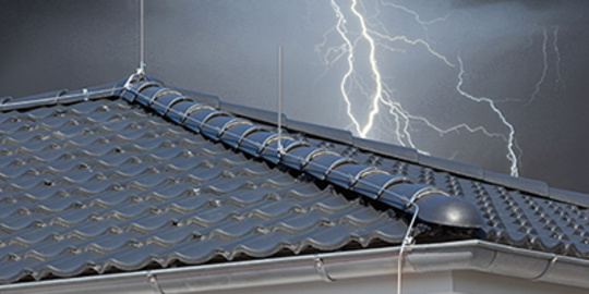 Äußerer Blitzschutz bei Elektro Kotz in Maihingen