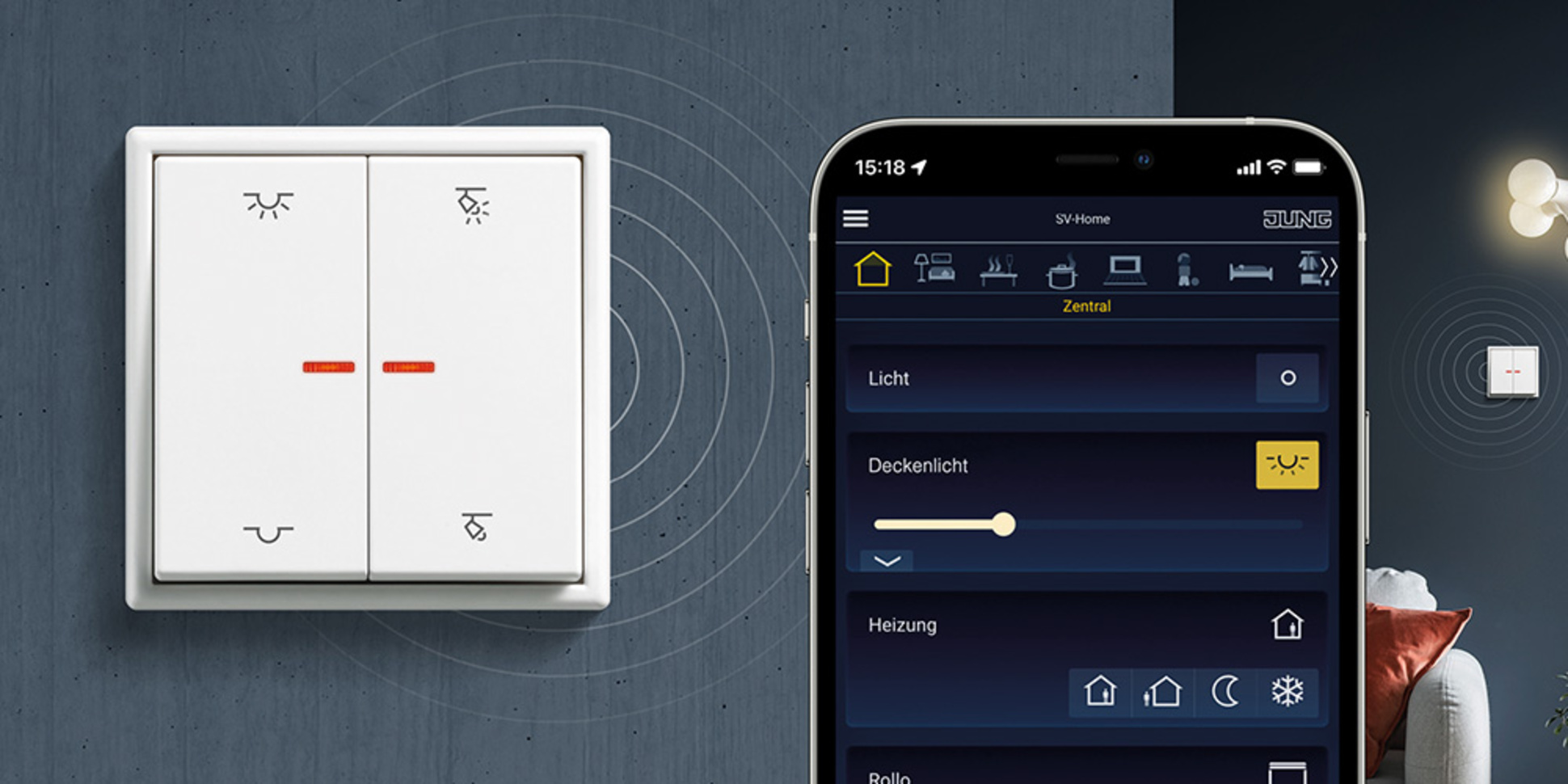 KNX RF Taster bei Elektro Kotz in Maihingen